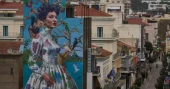 Olives, opera and climate vision: Greek mural named world’s best