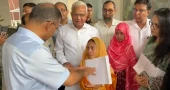 PM  hands over appointment letters to three persons with disabilities