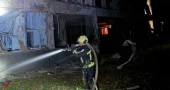 Russian missile and drone attack on Kyiv injures at least 16