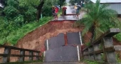Bridge collapses in hill floods, cutting off Rangamati-Bandarban Road Link