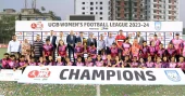 Women's Football League: Nasrin Sports Academy emerge as new champions beating Dhaka Rangers