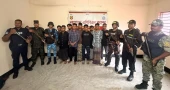 9 held as joint forces seize firearm, bullets and drugs in Teknaf Rohingya camp