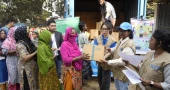 WFP provides emergency food aid to Korail fire-hit families