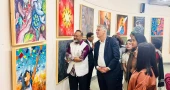 Three-day ‘Art for Equality’ exhibition kicks off at DU
