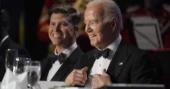 Chants of ‘shame on you’ greet guests at White House correspondents’ dinner shadowed by war in Gaza