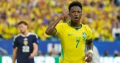 Vinícius scores twice as Brazil beats Scotland 3-0 to top Group