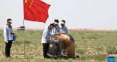 China's Chang'e-6 brings back first samples from moon's far side to Earth