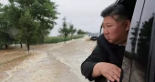 5,000 people rescued from flooding in North Korea in evacuation efforts led by Kim, report says