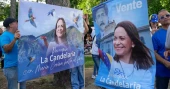 Venezuela opposition leader Machado returns after months in exile amid doubts over democracy