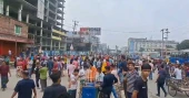 Garment workers block Dhaka-Tangail highway in Gazipur over unpaid wages