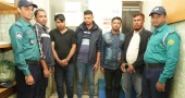 Police arrest 5 suspects who committed robbery posing as RAB in Dhaka