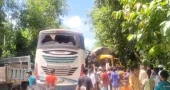 Three killed in Chandpur bus-truck collision