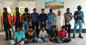 Five fishermen jailed for catching jatka amid ban in Chandpur