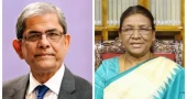 Indian President greets Mirza Fakhrul, hopes to strengthen partnership