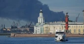 Ukrainian drones hit St. Petersburg oil terminal ahead of Putin’s economic forum