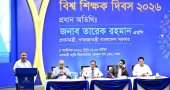 PM joins World Teachers’ Day discussion in Dhaka