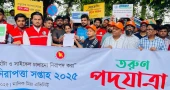 Youth rally calls for pedestrian-and-cycle-friendly roads in Dhaka