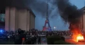 Dozens detained as violence mars PSG Champions League celebrations in Paris