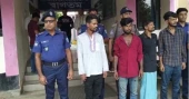 Four arrested with firearms in Chattogram’s Jungle Salimpur