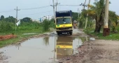 Roads in Khulna division in dire state; situation in Jashore particularly grave