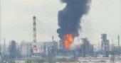 Ukraine strikes Moscow refinery, disrupts air travel in major drone offensive