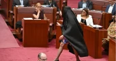 Australian Senator Pauline Hanson suspended for wearing burqa in protest