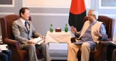 Election in Bangladesh by June next year, Yunus tells Japan’s Taro Aso