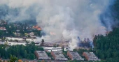 Massive fire destroys over 100 homes in Norway, hundreds evacuated