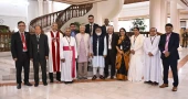 Christian community leaders exchange Xmas greetings with CA Yunus