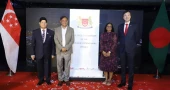 Hasan Mahmud inaugurates Singapore High Commission in Dhaka