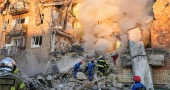 Kyiv mourns 23 dead after Russian attack, peace talks stalled