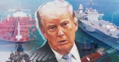 Trump claims over 100 million barrels of oil passing through Strait of Hormuz