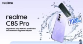 Realme C85 Pro launched in Bangladesh with ultra water-resistance and brightest display in its segment
