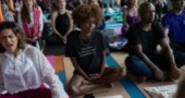 Hindu music icon launches yoga teacher training in Brazil's favelas