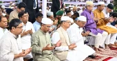 President, PM offer Eid prayers at National Eidgah