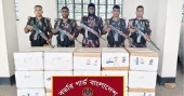 BGB seizes Tk 2cr Indian prawn fry in Habiganj
