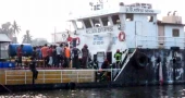 Six injured as oil-carrying vessel catches fire in Dakatia River