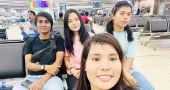 4 national women's footballers leave for Bhutan to play in AFC Women's Club Championship