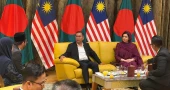 PM arrives in Malaysia on first official overseas visit