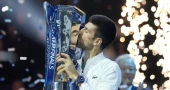 Djokovic matches Federer's record with 6th ATP Finals title