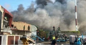 Smoke still billowing from cargo village at Shahjalal Airport 23 hours after fire