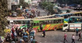 Massive traffic congestion grips Dhaka