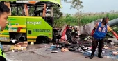 At least 15 killed in passenger bus crash on Indonesia’s Java island