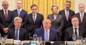 Trump says top tech firms sign accord to ‘self-police’ AI development