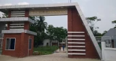 Arson at July Memorial in Shariatpur