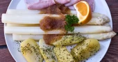 Spring in Germany signals the start of white asparagus season