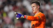 Barcelona reinstates Ter Stegen as captain after submitting medical report to La Liga