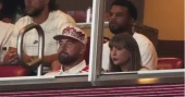 Travis Kelce, Taylor Swift make first public appearance together since engagement