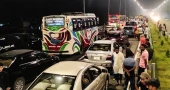 Bangabandhu Tunnel: Tk 25 lakh toll collected on first weekly holiday since opening