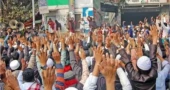 Inqilab Moncho stages protests demanding justice for Hadi
